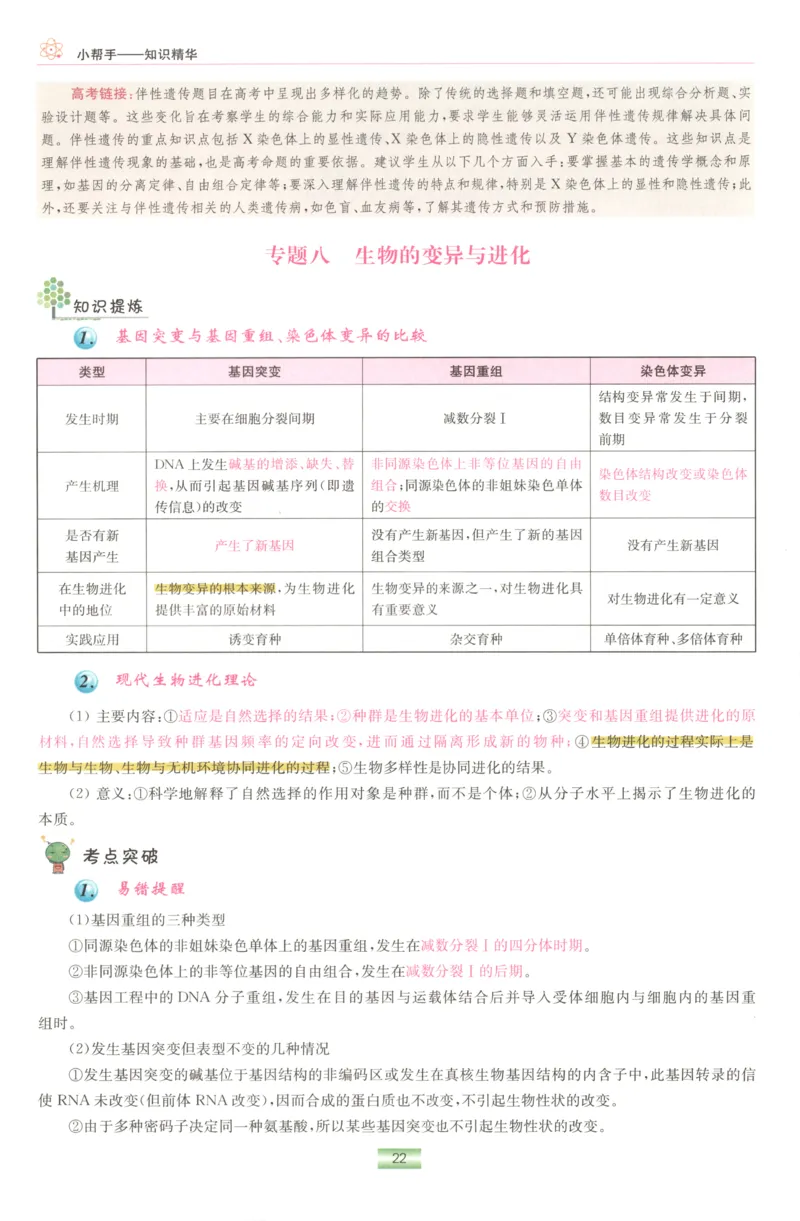 小帮手_高中三年全科资料_高中_高中1_2026版高考《小题狂做》基础篇+教材篇(持续更新中）_2026小题狂做基础篇生物