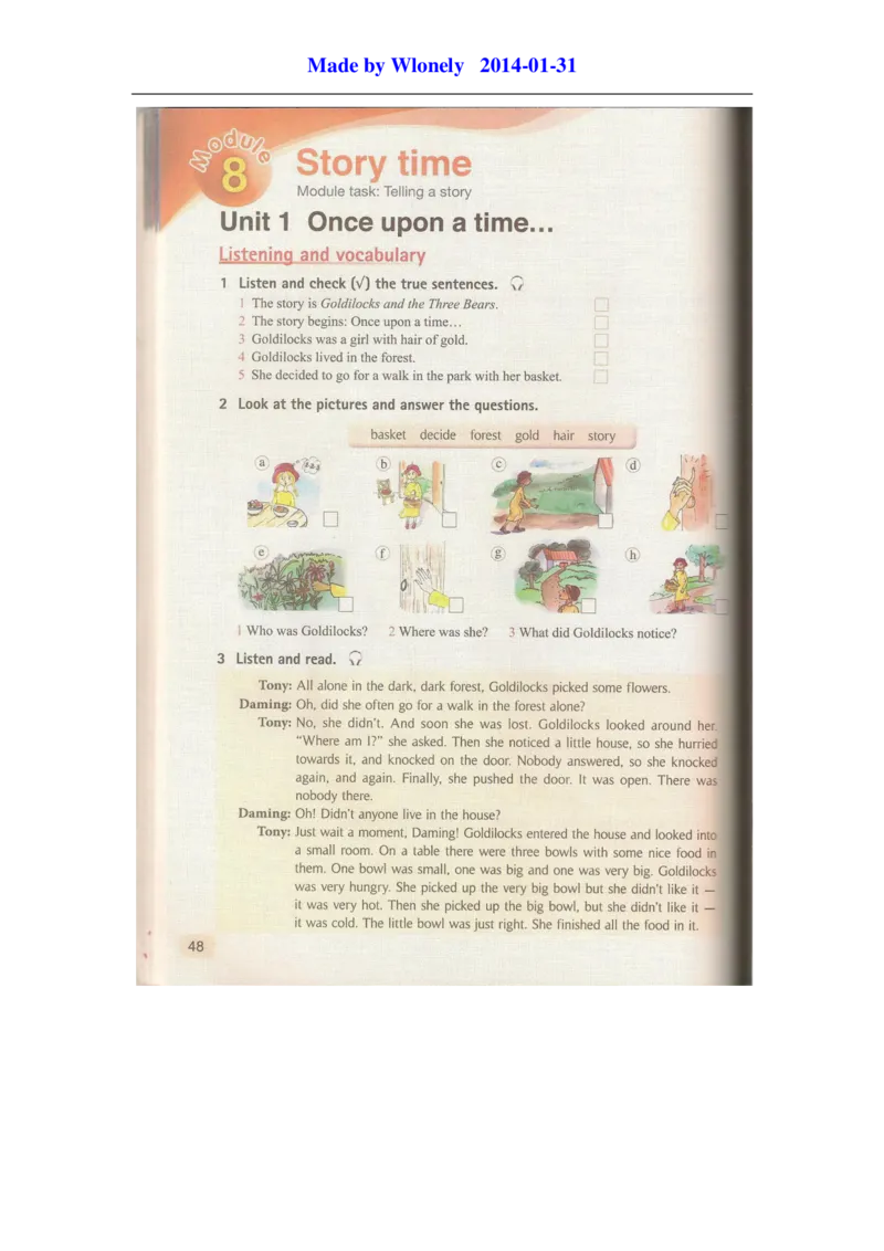 2013年外研版七年级下册电子课本_初中电子课本_初中7-9年级各学科下册电子课本_（外研版）7-9年级英语电子课本