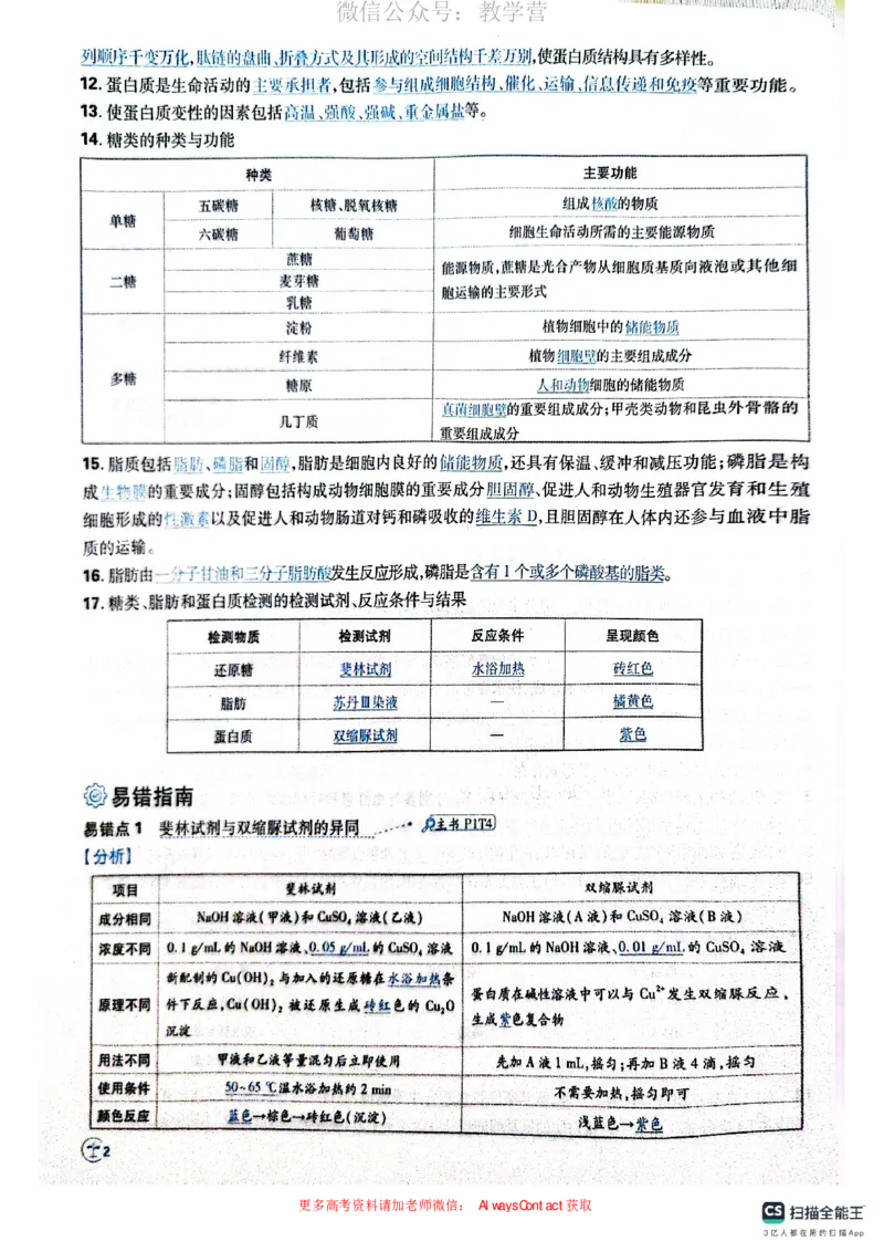 必刷小题&mdash;&mdash;生物狂K_高中三年全科资料_高中_理想树2026版高考《必刷小题》8科全套_2026版理想树高考必刷小题生物