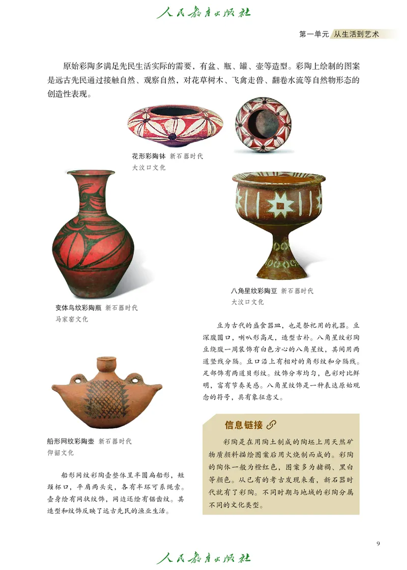 必修1艺术与生活_高中三年全科资料_高中_高中电子教材_高中艺术_人教版