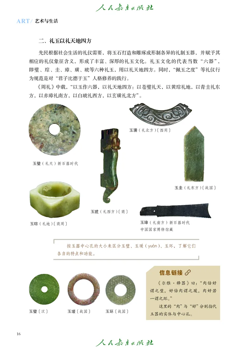 必修1艺术与生活_高中三年全科资料_高中_高中电子教材_高中艺术_人教版