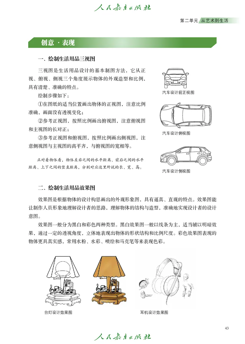 必修1艺术与生活_高中三年全科资料_高中_高中电子教材_高中艺术_人教版
