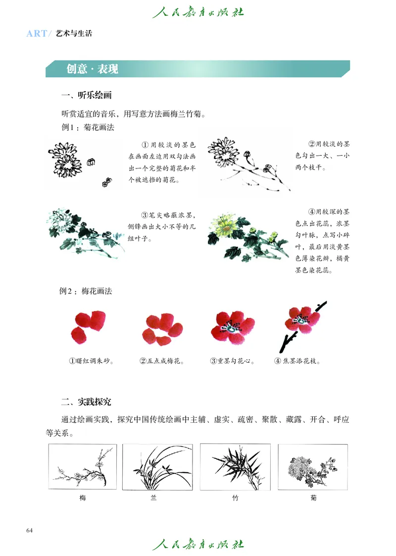 必修1艺术与生活_高中三年全科资料_高中_高中电子教材_高中艺术_人教版