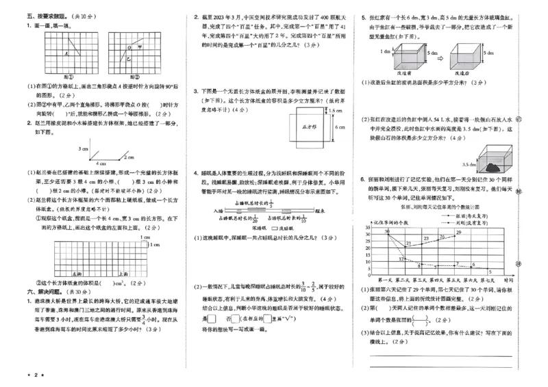5下数学好卷期末档_2026春季学期_2026《荣德基&bull;好卷冲刺期末》（1-6年级下）（数学）（人教版）_5年级下册数学《好卷》人教26春