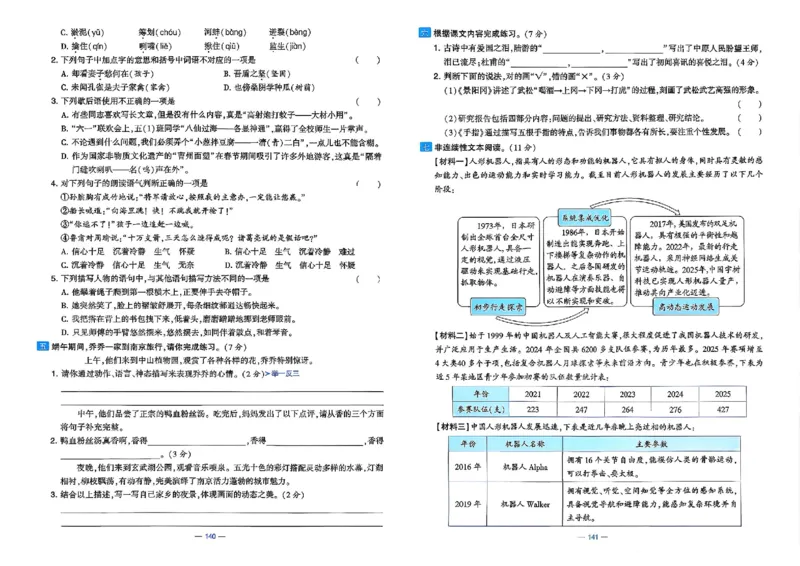 5下语文学霸提优大试卷_26春《学霸提优大试卷》语数英人教苏教版北师版_语文《学霸提优大试卷》26春
