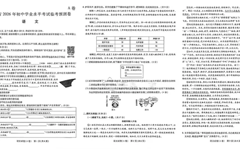 2026《天星密封卷&bull;河南中考临考预测卷》长卷_中考押题2026《中考押题》系列（9科全套实时更新中）_2026版中考《天星临考预测卷》7科全套（安徽、河南、江西）