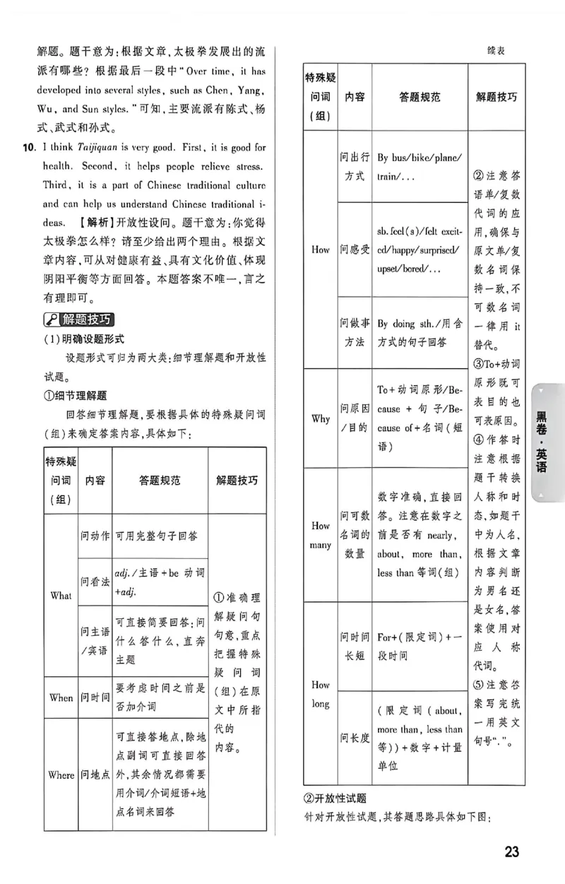 2026《万唯中考&bull;成都黑白卷》英语黑卷答案_中考押题2026《中考押题》系列（9科全套实时更新中）_万唯2026版初中《万唯黑白卷》5科全套（成都）