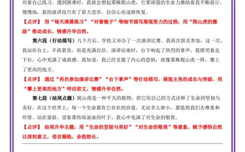 10.第10天主题：感悟自然类《爬山虎的启示》（2025年暑假读写摘抄宝典）-备战2026年中考语文作文常见十大母题写作技巧与策略（全国通用）_中考复习资料_语数英物化_1语文中考复习