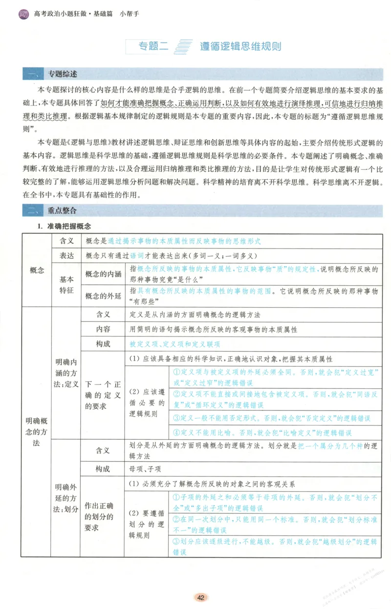 小帮手_高中三年全科资料_高中_高中1_2026版高考《小题狂做》基础篇+教材篇(持续更新中）_2026小题狂做基础篇政治