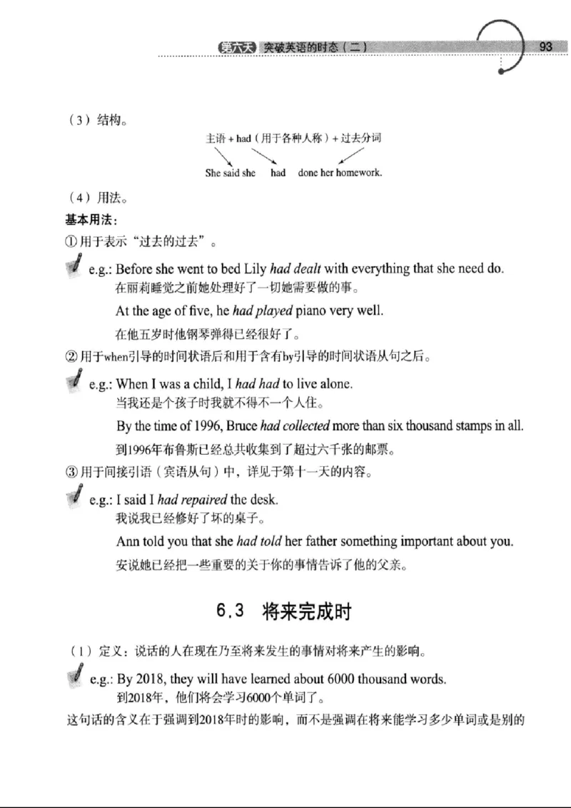 十二天突破英语语法第2版(武峰)_高中三年全科资料_高中_高中知识点整理_英语