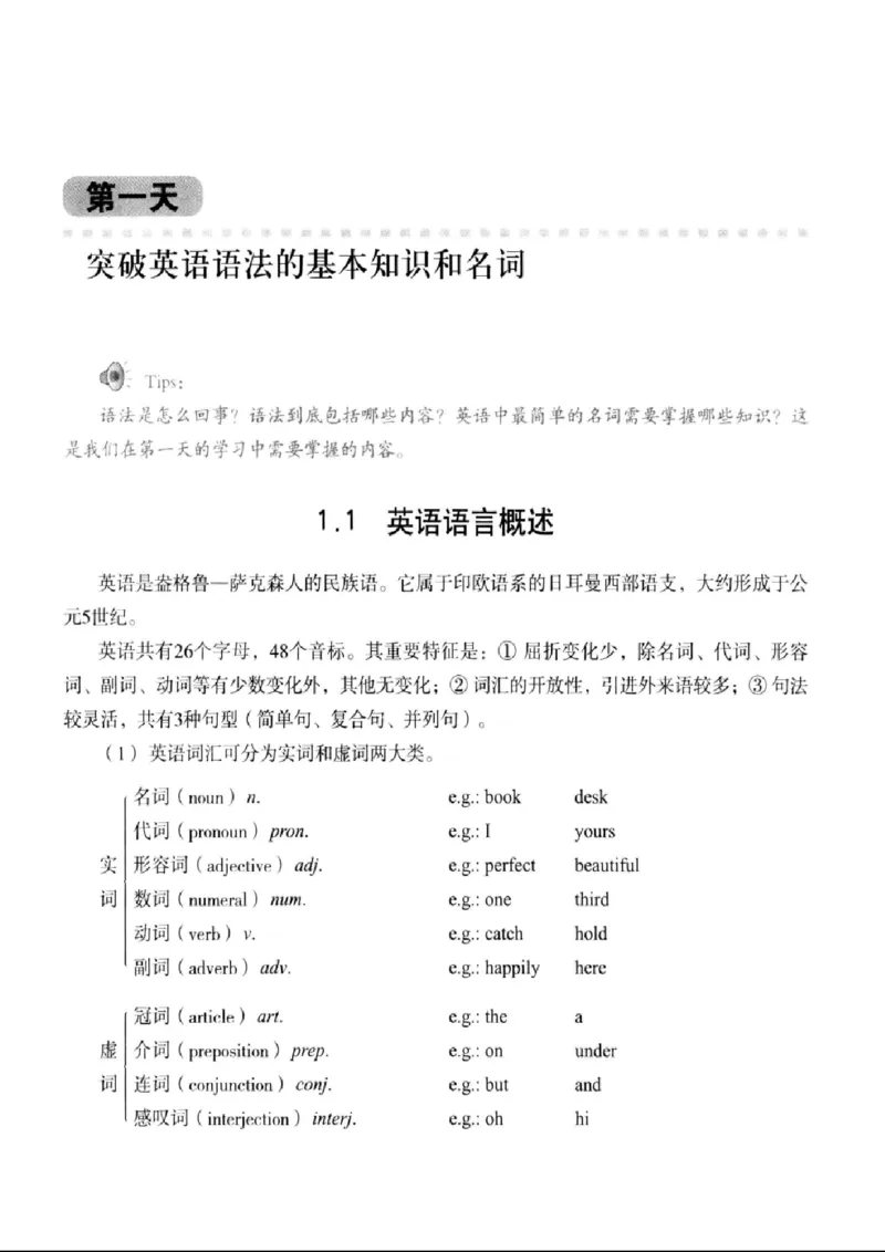 十二天突破英语语法第2版(武峰)_高中三年全科资料_高中_高中知识点整理_英语