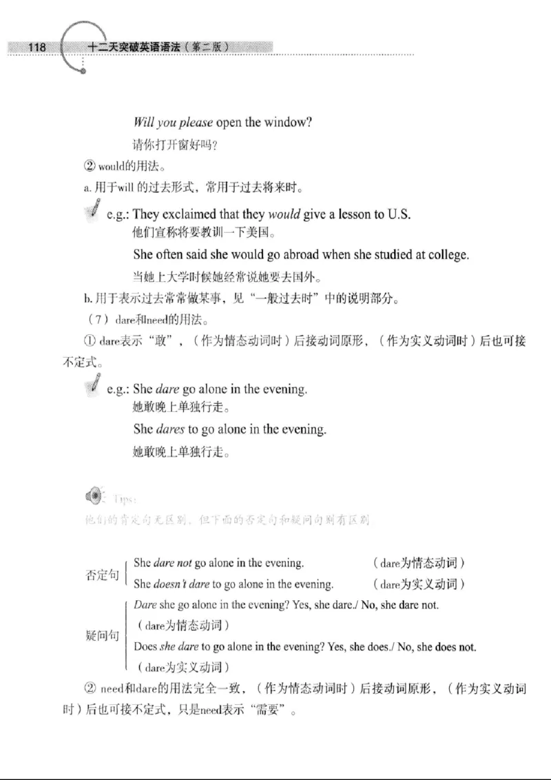 十二天突破英语语法第2版(武峰)_高中三年全科资料_高中_高中知识点整理_英语
