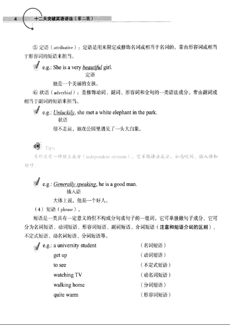 十二天突破英语语法第2版(武峰)_高中三年全科资料_高中_高中知识点整理_英语