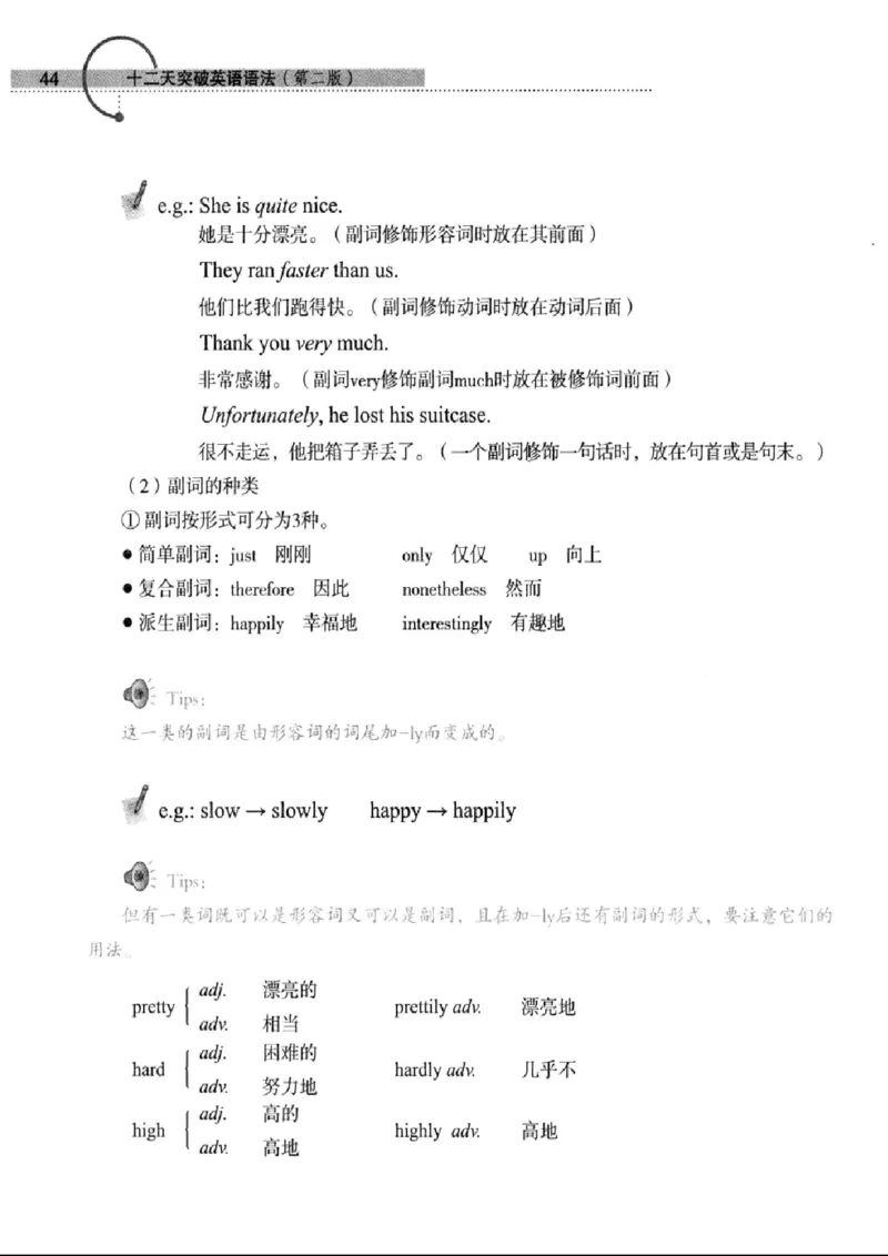 十二天突破英语语法第2版(武峰)_高中三年全科资料_高中_高中知识点整理_英语