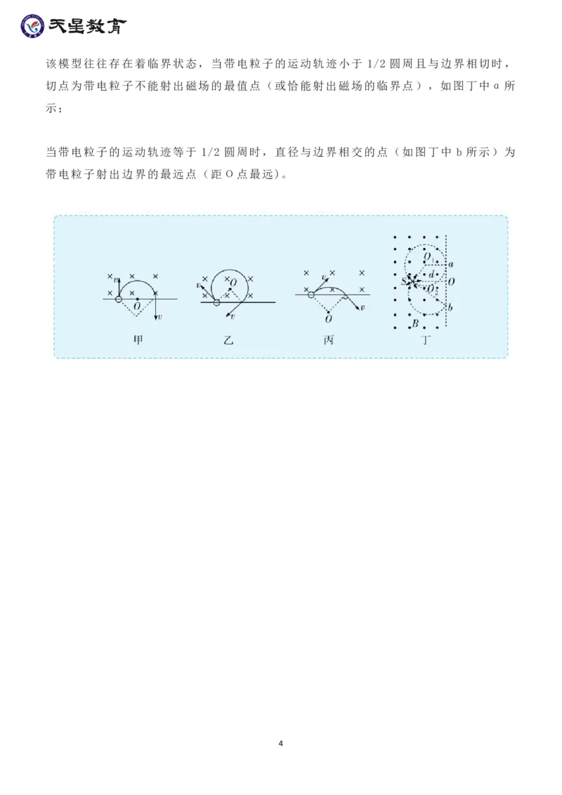 带电粒子在磁场中的运动轨迹与几何关系_高中三年全科资料_高中_1高中基础资料包_A-高中必背9科知识点_物理