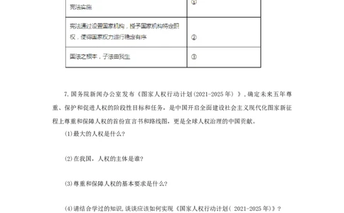 2023年中考道德与法治新情境试题对点练之十三坚持宪法至上_9道法中考复习_2023年中考复习资料_二轮复习_中考二轮2023年中考道德与法治新情境试题对点练（含答案）