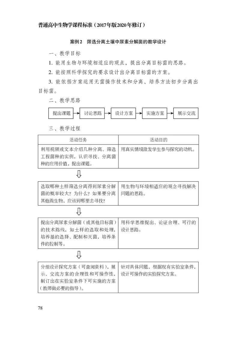 10.普通高中生物学课程标准（2017年版2020年修订）_电子课本_《普通高中课程标准》