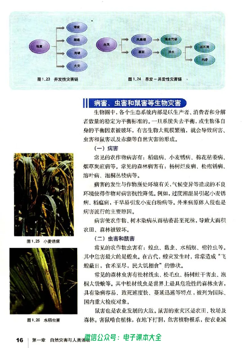 地理选修5《自然灾害与防治》_高中三年全科资料_高中_高中电子教材_旧教材_高中地理（人教旧版）_高中地理选修1-7（7本）