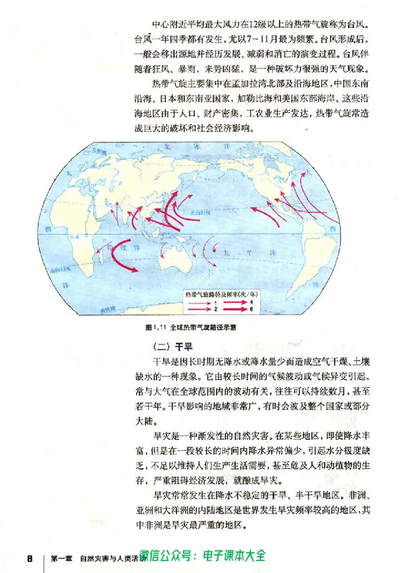 地理选修5《自然灾害与防治》_高中三年全科资料_高中_高中电子教材_旧教材_高中地理（人教旧版）_高中地理选修1-7（7本）
