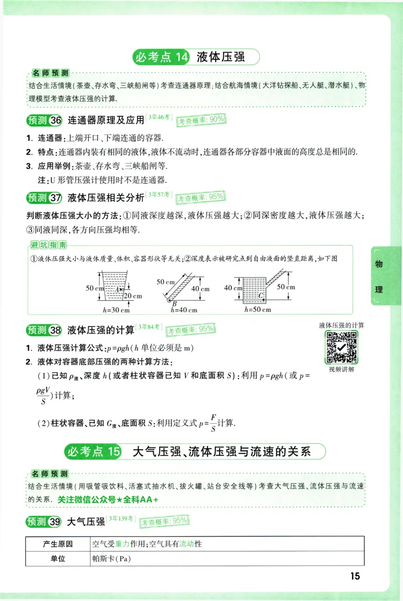 2026《万唯中考&bull;考点预测》物理化学_中考押题2026《中考押题》系列（9科全套实时更新中）_万唯2026版初中《万唯中考考点预测》（7科全）