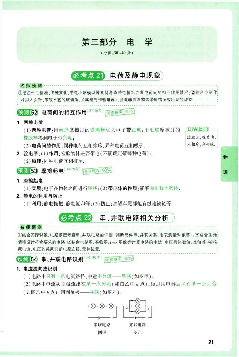 2026《万唯中考&bull;考点预测》物理化学_中考押题2026《中考押题》系列（9科全套实时更新中）_万唯2026版初中《万唯中考考点预测》（7科全）