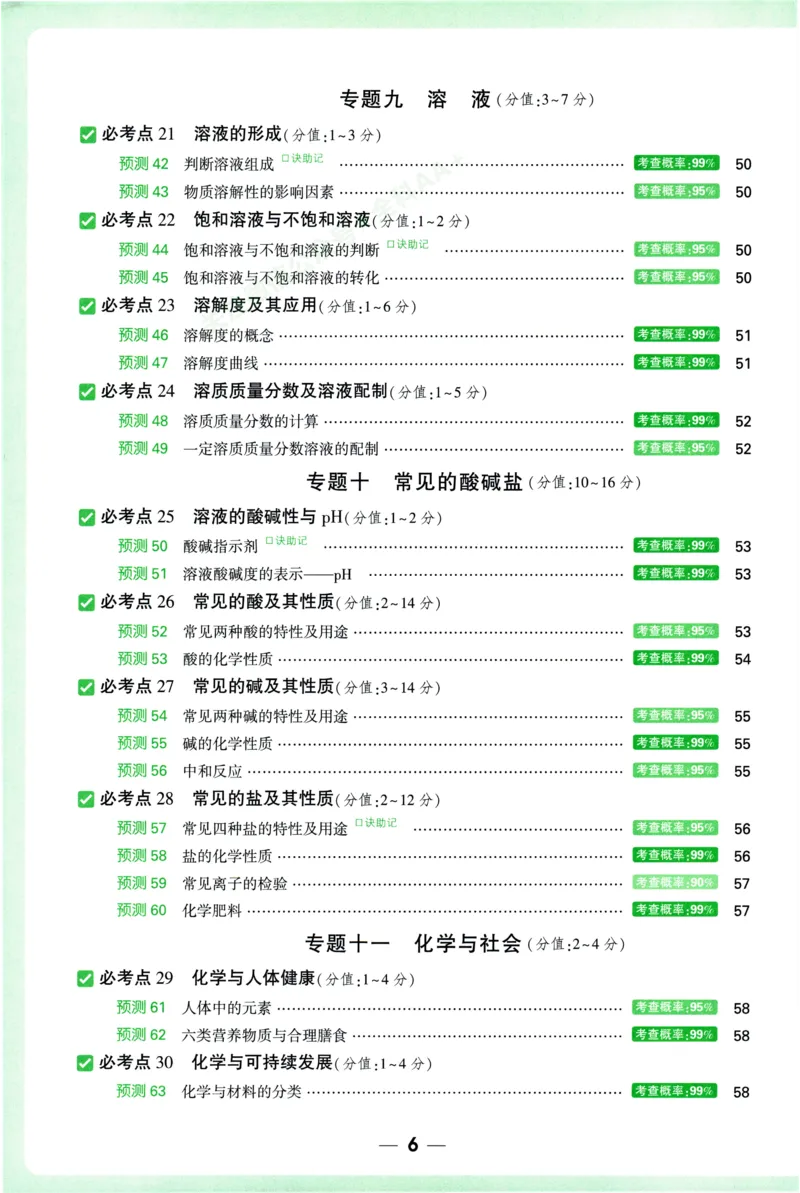 2026《万唯中考&bull;考点预测》物理化学_中考押题2026《中考押题》系列（9科全套实时更新中）_万唯2026版初中《万唯中考考点预测》（7科全）