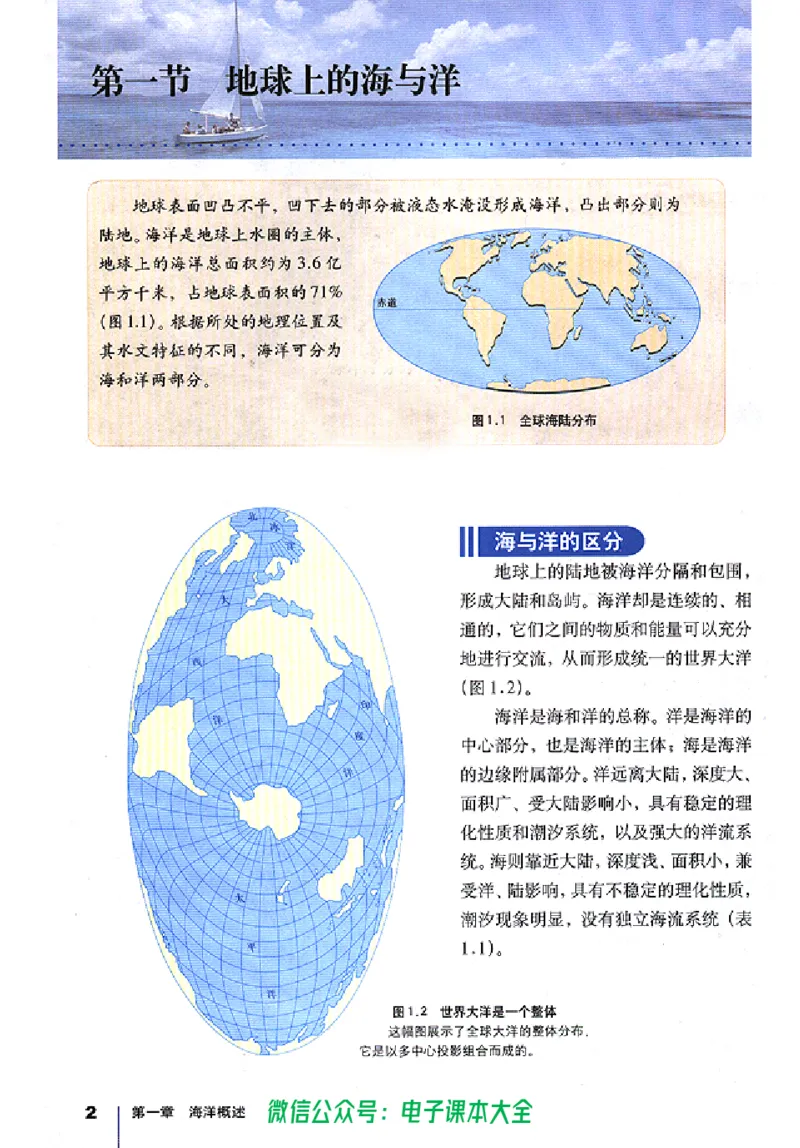 地理选修2《海洋地理》_高中三年全科资料_高中_高中电子教材_旧教材_高中地理（人教旧版）_高中地理选修1-7（7本）