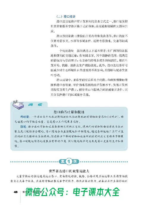 地理选修2《海洋地理》_高中三年全科资料_高中_高中电子教材_旧教材_高中地理（人教旧版）_高中地理选修1-7（7本）