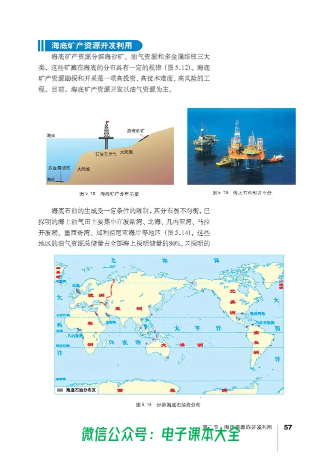 地理选修2《海洋地理》_高中三年全科资料_高中_高中电子教材_旧教材_高中地理（人教旧版）_高中地理选修1-7（7本）