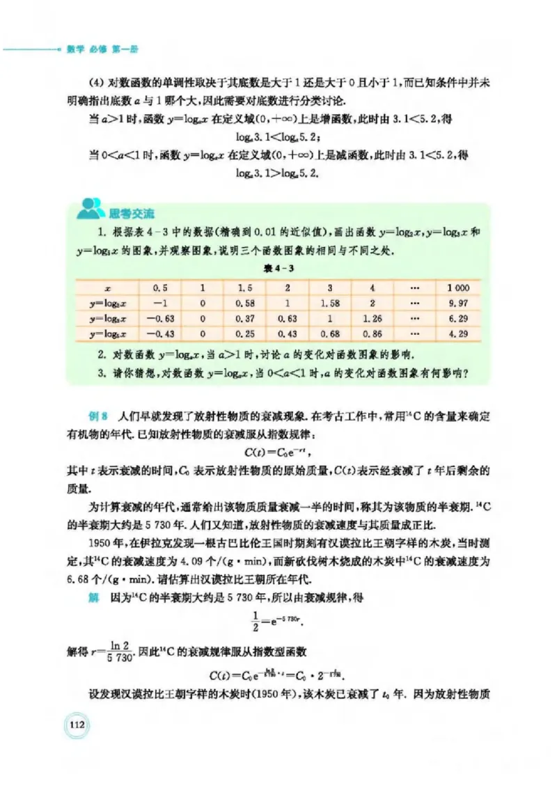 2019新北师大版高中数学必修一_电子课本_最新版高中全科高清电子课本_2高中数学课本_北师大版数学课本