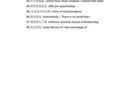提高英语写作分数的88个词组4_高中三年全科资料_高中_2高中9科分类资料包_3高中英语