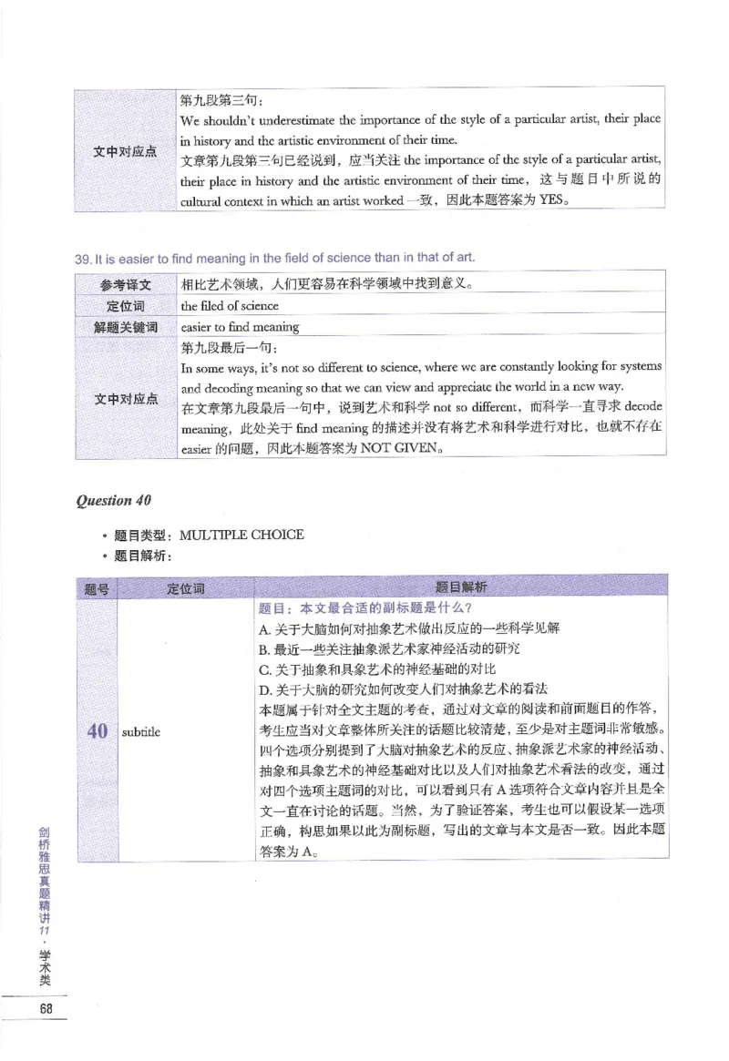 11剑桥雅思真题精讲11_备考教材书籍系列_雅思真题4-20（真题+音频+解析）_雅思真题A类_精讲解析剑桥雅思真题精讲