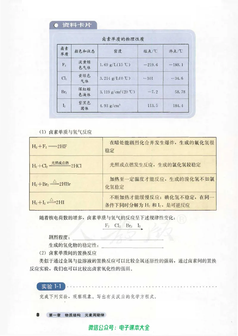 必修2_高中三年全科资料_高中_高中电子教材_旧教材_高中化学（人教旧版）
