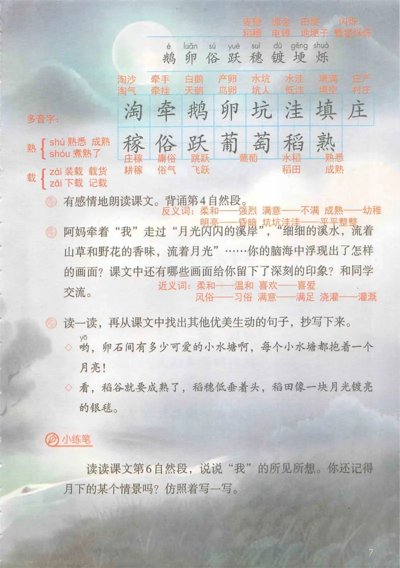 4年级上册_小学《课堂笔记》数学语文英语1-6年级下册_小学语文《课堂笔记》1-6年级下册（26春）_小学语文《课堂笔记》1-6年级上册（25秋）_4年级上册（25秋更新）