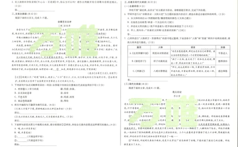 2026《万唯中考&bull;成都黑白卷》语文白卷_中考押题2026《中考押题》系列（9科全套实时更新中）_万唯2026版初中《万唯黑白卷》5科全套（成都）_2026《万唯中考&bull;成都黑白卷》语文