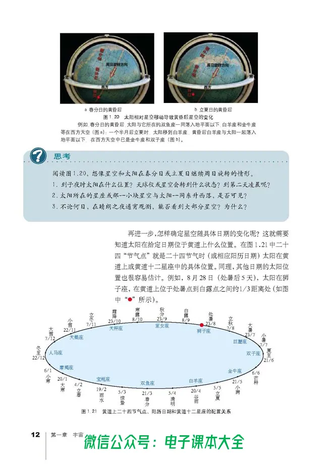 地理选修1《宇宙与地球》_高中三年全科资料_高中_高中电子教材_旧教材_高中地理（人教旧版）_高中地理选修1-7（7本）