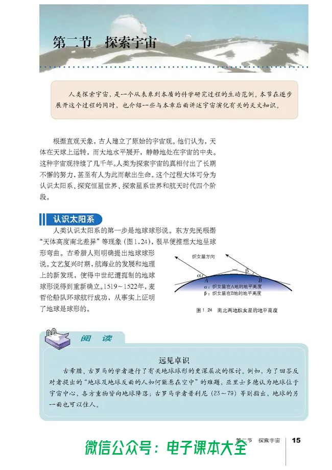 地理选修1《宇宙与地球》_高中三年全科资料_高中_高中电子教材_旧教材_高中地理（人教旧版）_高中地理选修1-7（7本）