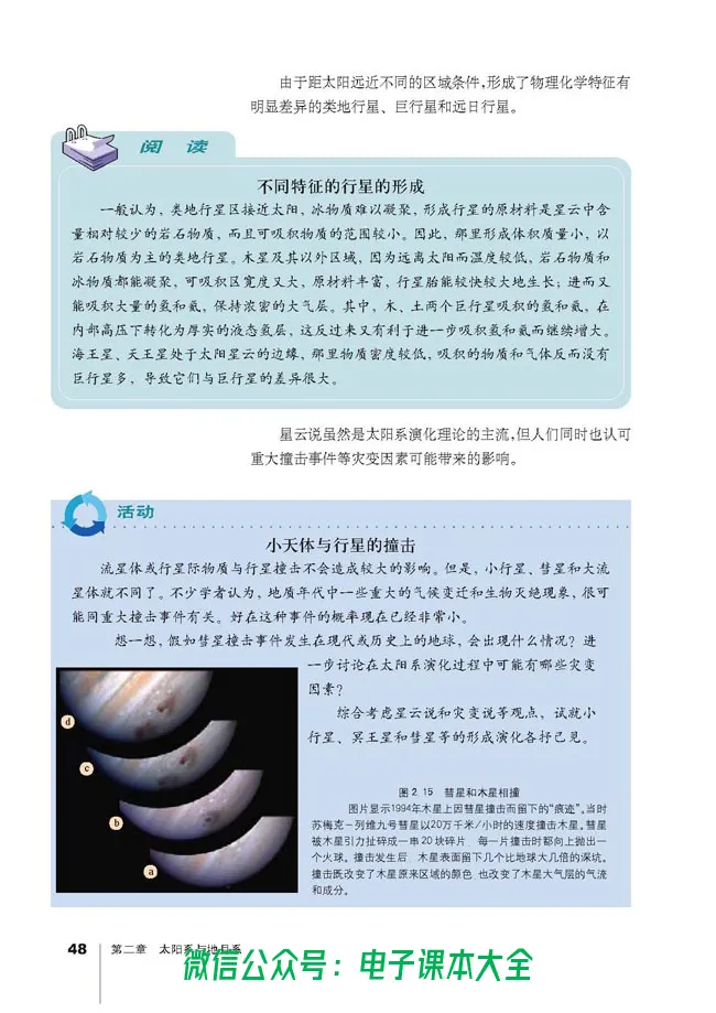 地理选修1《宇宙与地球》_高中三年全科资料_高中_高中电子教材_旧教材_高中地理（人教旧版）_高中地理选修1-7（7本）