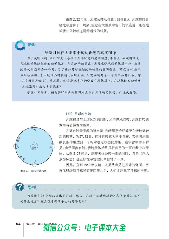 地理选修1《宇宙与地球》_高中三年全科资料_高中_高中电子教材_旧教材_高中地理（人教旧版）_高中地理选修1-7（7本）
