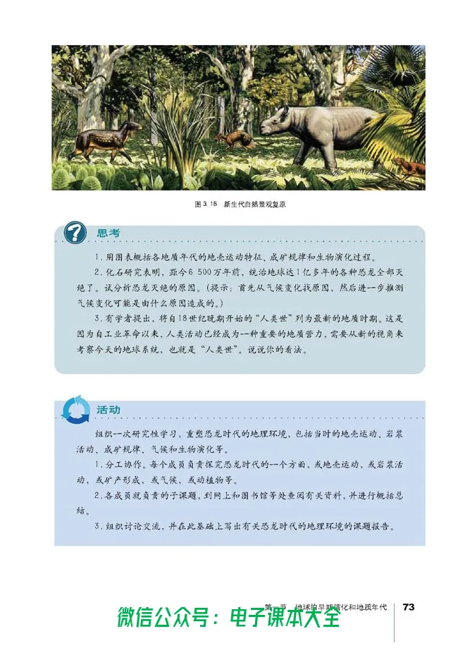 地理选修1《宇宙与地球》_高中三年全科资料_高中_高中电子教材_旧教材_高中地理（人教旧版）_高中地理选修1-7（7本）