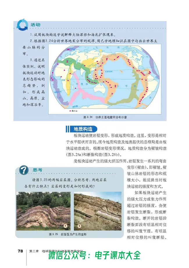 地理选修1《宇宙与地球》_高中三年全科资料_高中_高中电子教材_旧教材_高中地理（人教旧版）_高中地理选修1-7（7本）