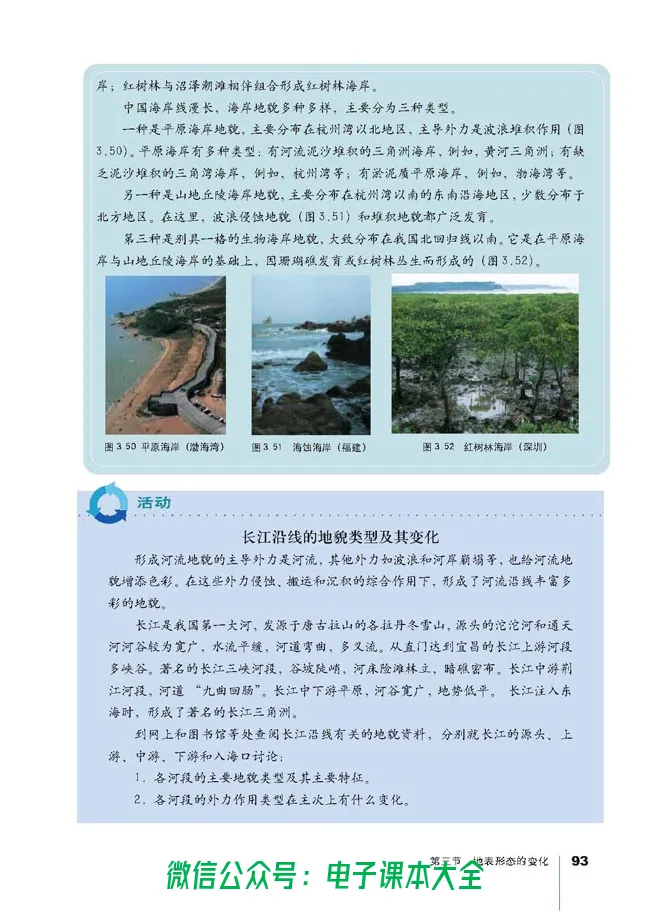 地理选修1《宇宙与地球》_高中三年全科资料_高中_高中电子教材_旧教材_高中地理（人教旧版）_高中地理选修1-7（7本）