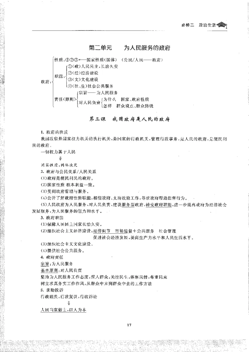 政治高考状元班提分笔记_高中三年全科资料_高中_高中1_《高考状元班提分笔记》