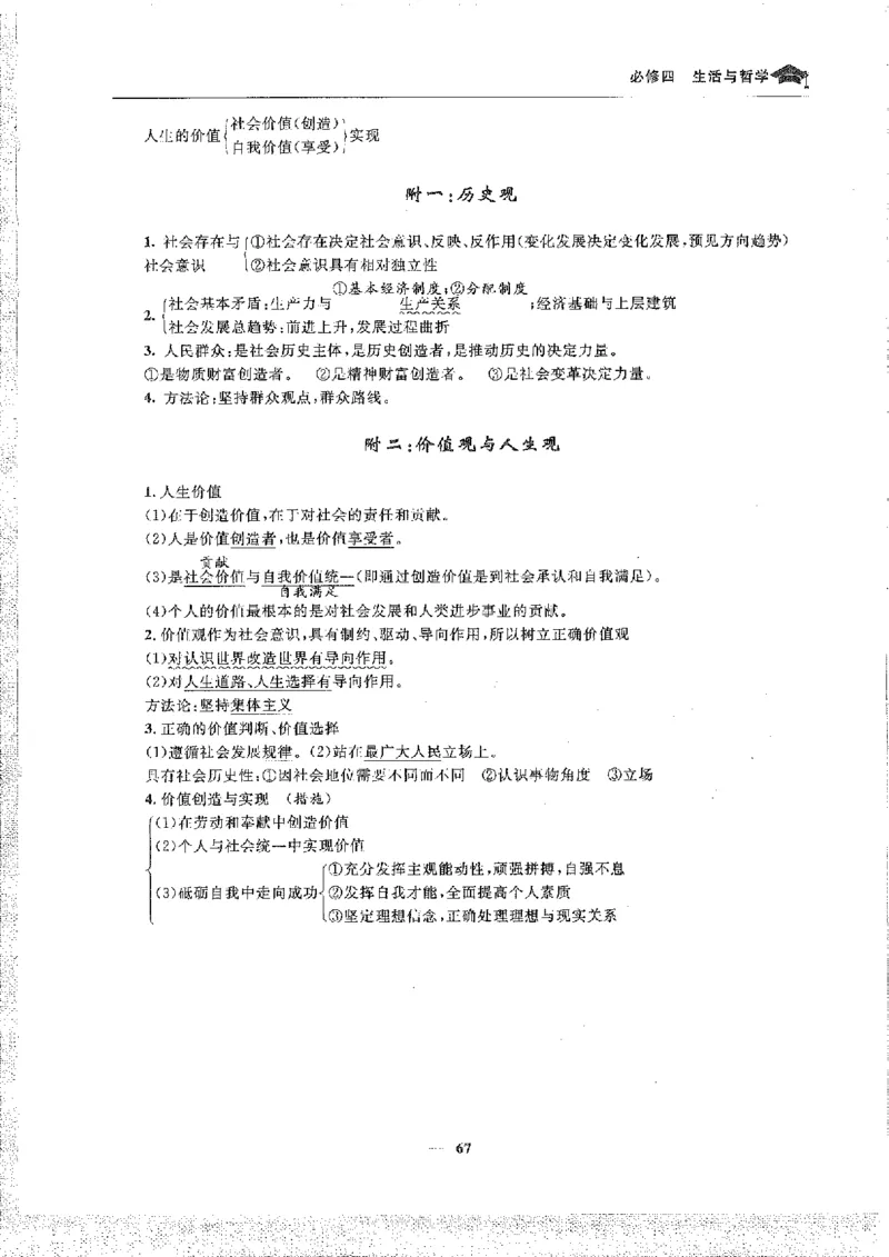 政治高考状元班提分笔记_高中三年全科资料_高中_高中1_《高考状元班提分笔记》