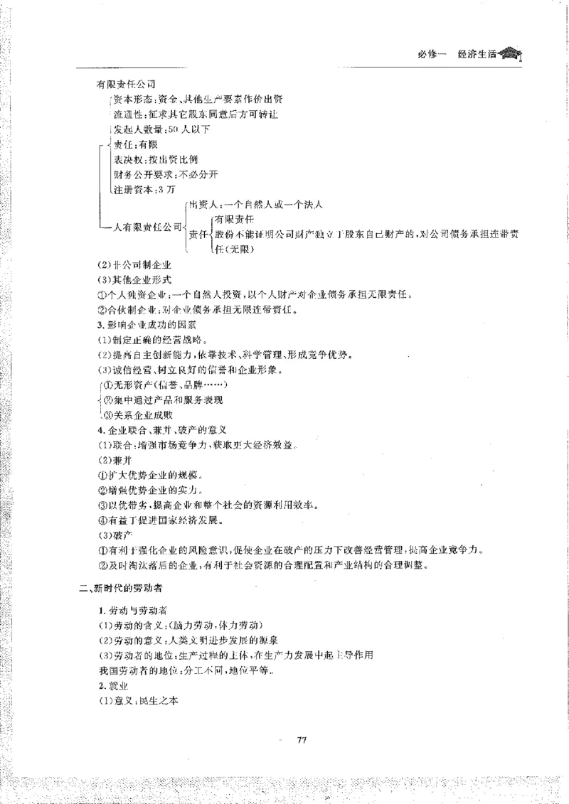 政治高考状元班提分笔记_高中三年全科资料_高中_高中1_《高考状元班提分笔记》