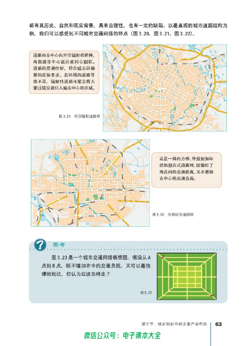 地理选修4《城乡规划》_高中三年全科资料_高中_高中电子教材_旧教材_高中地理（人教旧版）_高中地理选修1-7（7本）