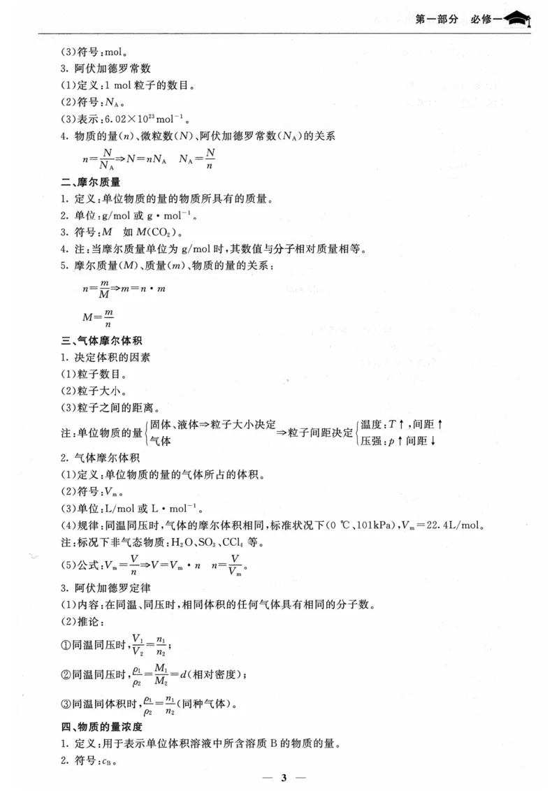 化学高考状元班提分笔记_高中三年全科资料_高中_高中1_《高考状元班提分笔记》