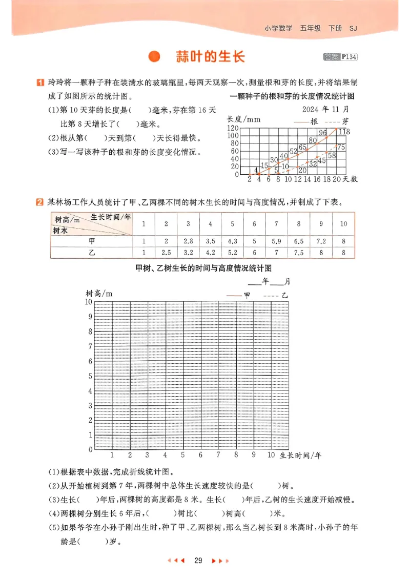 53天天练苏教数学5下_2026春小学教辅大合集_7-26春《53天天练》系列_26春《53天天练》数学_2025春苏教版数学1-6年级下册《53天天练》_25春53天天练苏教数学5下