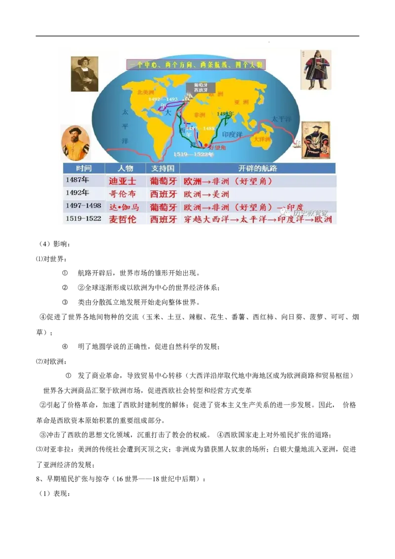 回归教材重难点08古代世界和人类社会从传统社会向近代社会的演进)（全国通用）_高中三年全科资料_高中_高中1_2025高考历史补查易混易错+教材重难点_历史