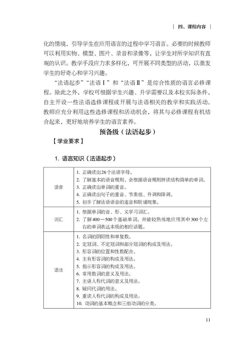 20.普通高中法语课程标准（2017年版2020年修订）_电子课本_《普通高中课程标准》